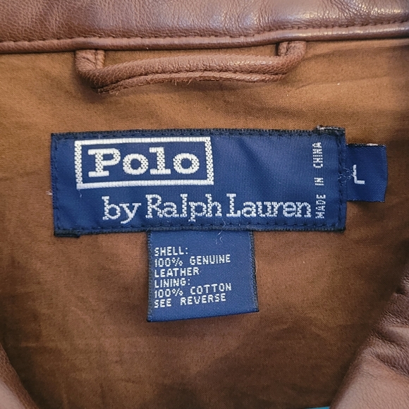 Ralph Lauren Leather Jacket - Picture 3 of 7